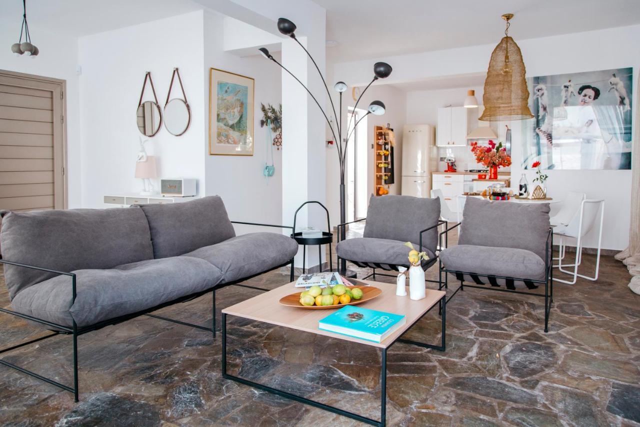 Island Home Seaside Villa Paralimni Buitenkant foto